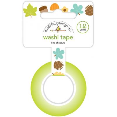 Doodlebug Great Outdoors Washi Tape - Bits Of Nature